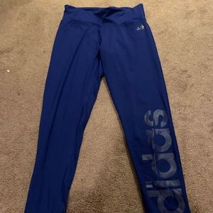 Deep blue Adidas Leggings